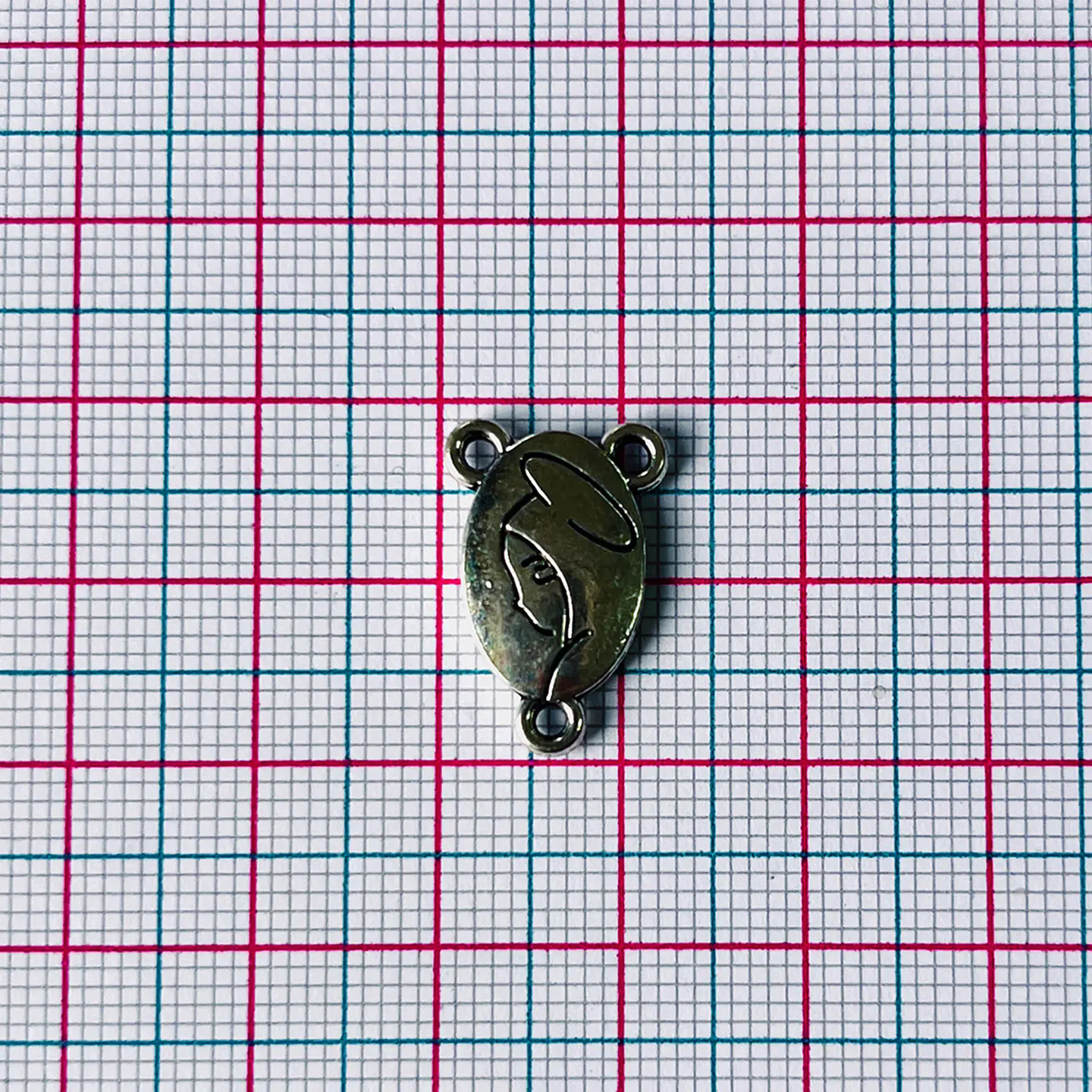 Crucero Virgen de la Paz • Zamak • 13x20 mm 2