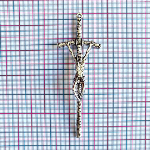 Cristo de Pared • Zamak • 35x100 mm