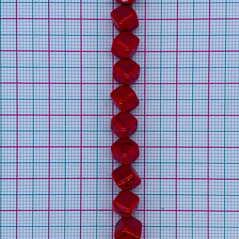 Separador Cubo Diagonal • Fósil • 10x10 mm