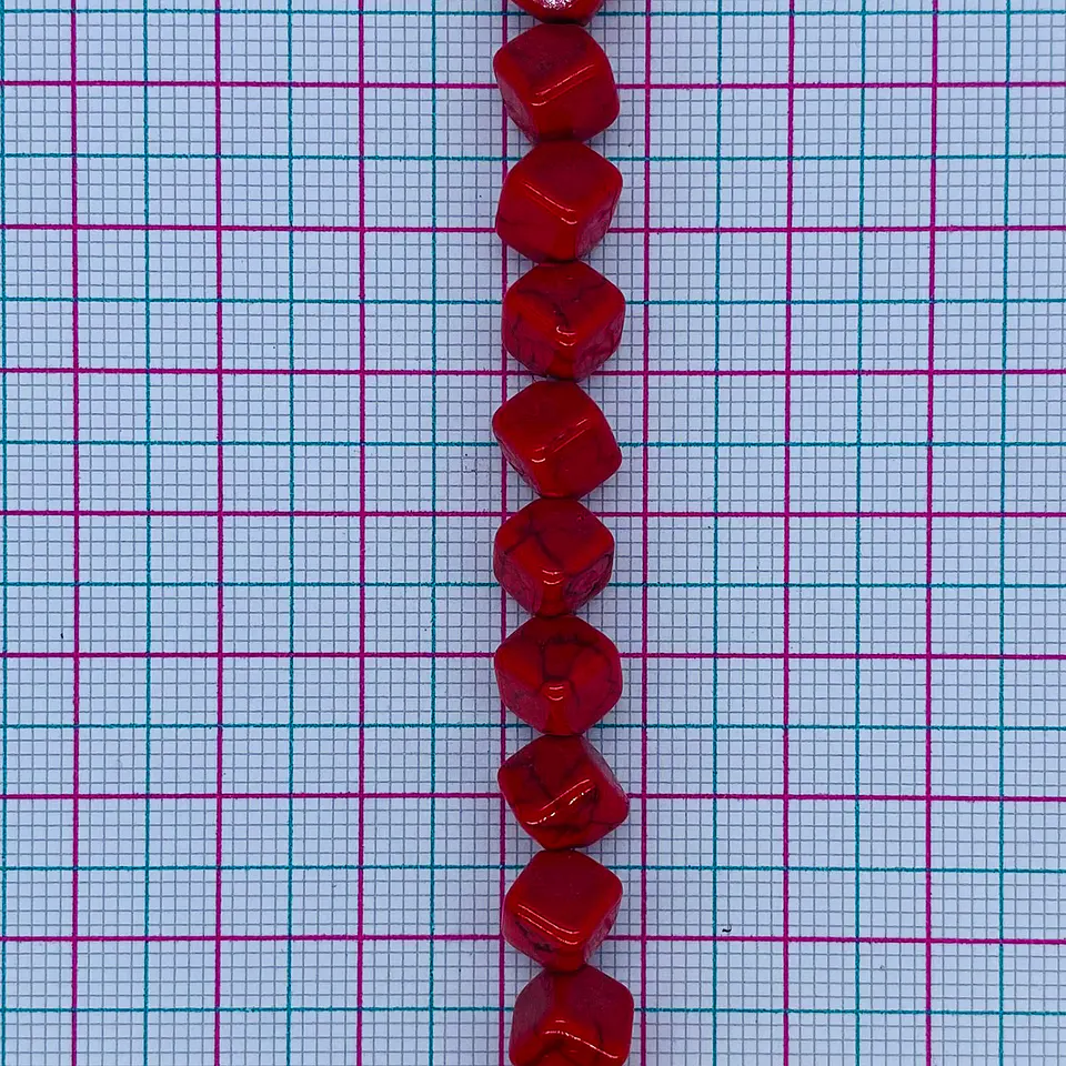Separador Cubo Diagonal • Fósil • 10x10 mm 2