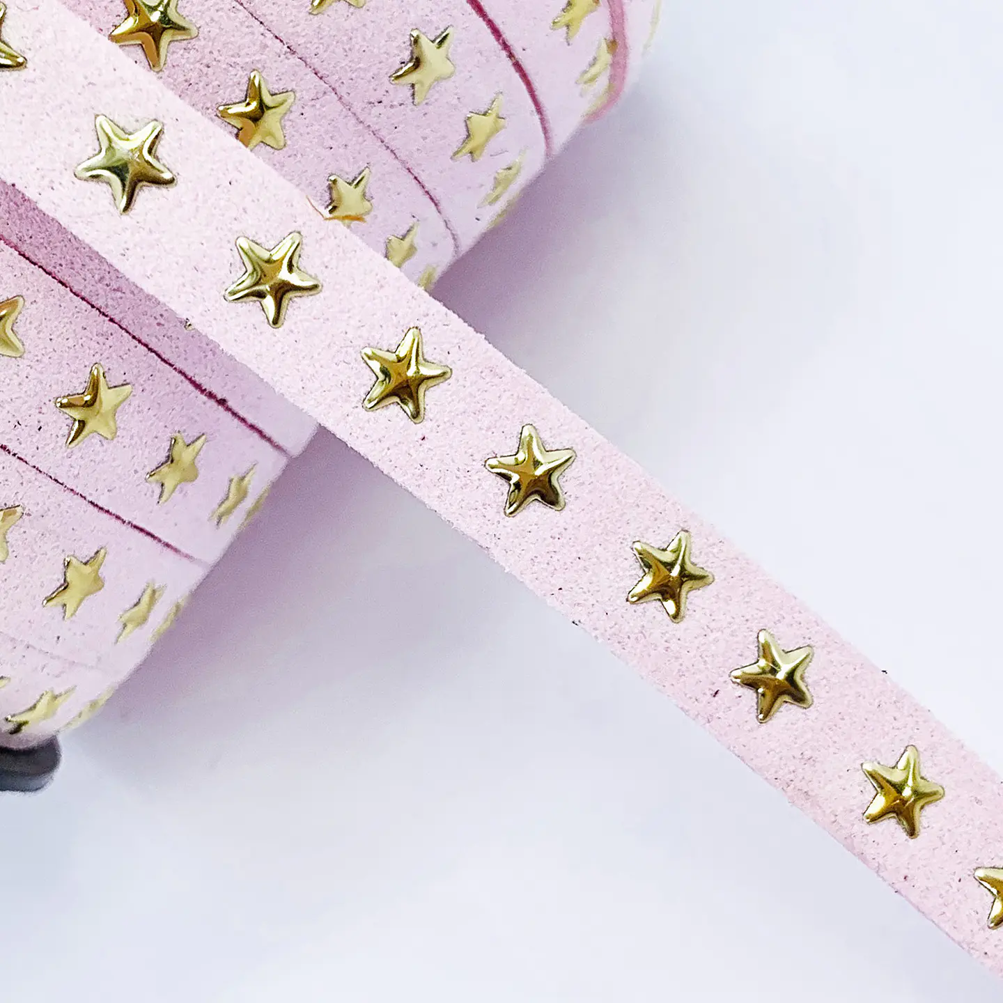 Cuero plano con taches de estrellas • 10 mm 3