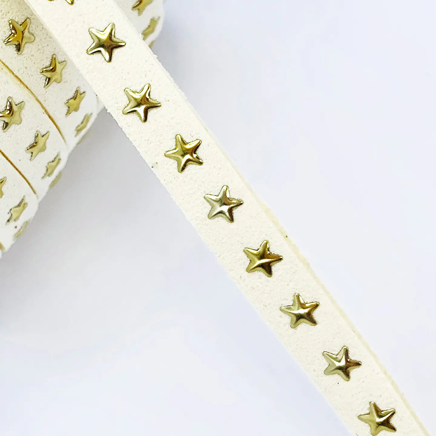Cuero plano con taches de estrellas • 10 mm 5