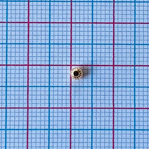 Balin Calabaza • Baño de Oro • 3 mm