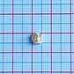 Bola con Cruz Blanca/Dorado • Plastico • 6 mm - Miniatura 2