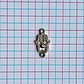 Dije Mano Hamsa Circones • Zamak • 12x22 mm - Miniatura 2