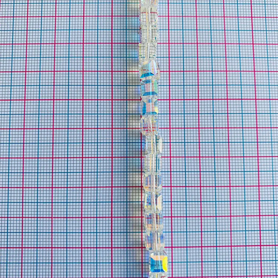 Separador Cubo Boreal • Cristal • 6x6 mm 2