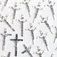 Dije Cruz Crucifijo Clásico • Zamak • 24x40 mm - thumbnail 1