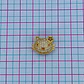 Separador Hello Kitty Dorado • Rodio • 19x15 mm - Miniatura 2
