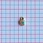 Dije Piedra Boreal • Zamak • 7x10 mm - Miniatura 2