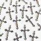 Dije Cruz Crucifijo Ornamentado • Zamak • 26x45 mm - Miniatura 1