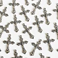 Dije Cruz Crucifijo con Detalles • Zamak • 20x34 mm - thumbnail 1