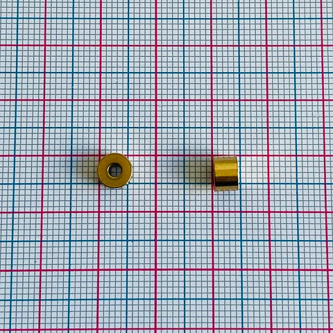 Separador Cilindro Liso • Acero • 6x6 mm