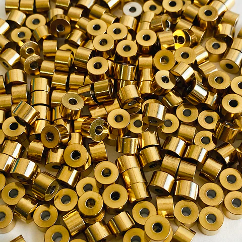 Separador Cilindro Liso • Acero • 6x6 mm