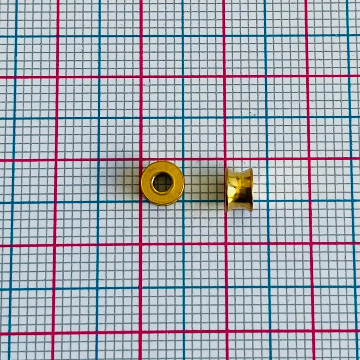 Separador Carrete Liso • Acero • 5x5 mm 2