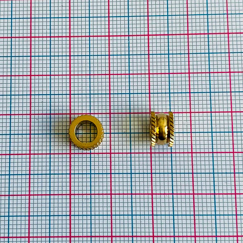 Separador de Carrete • Acero • 4x4 mm