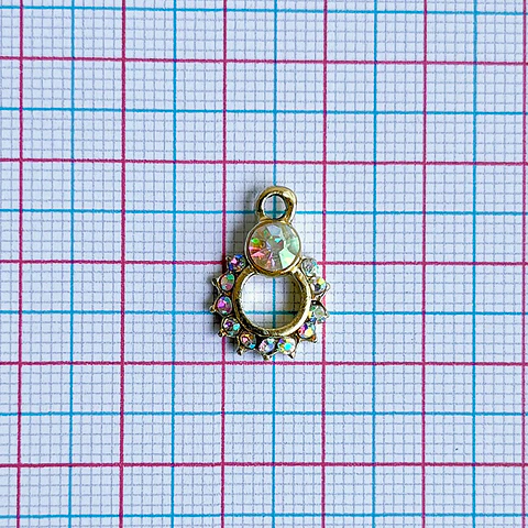 Dije Aro Circones • Fantasía • 12x18 mm