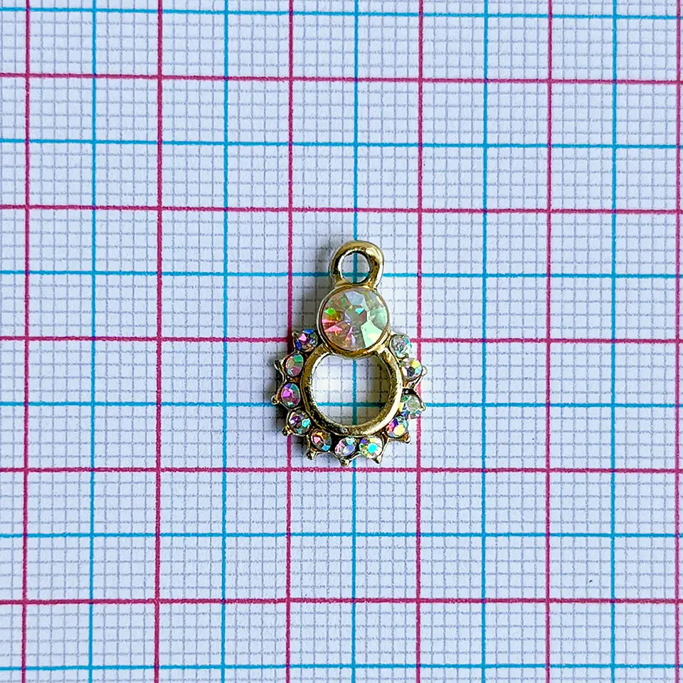Dije Aro Circones • Fantasía • 12x18 mm 2