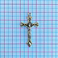 Dije Cruz con Cristo • Zamak • 24x45 mm - thumbnail 2