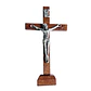 Cristo de Base • Zamak • Madera • 6x11 mm - thumbnail 1