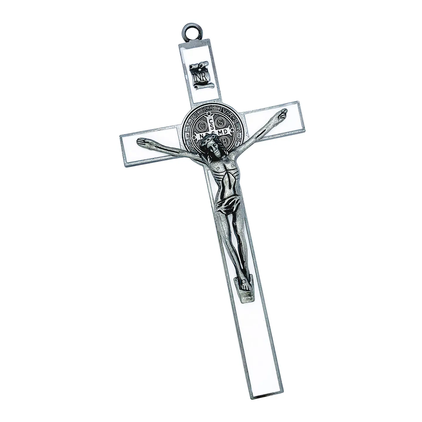 Cristo Medalla de San Benito de Pared • Zamak • 9x19 mm 1