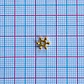 Separador Catápiz • Baño de Oro • 7x7 mm - Miniatura 2