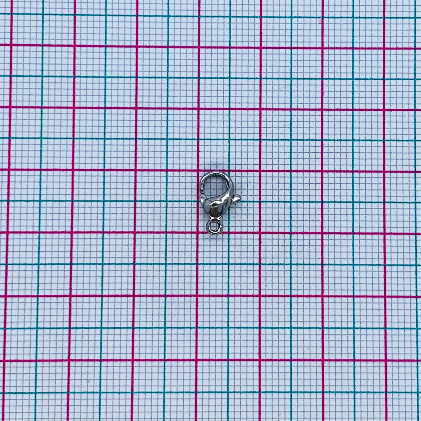 Broche Pico Loro • Acero • 6x10 mm 2