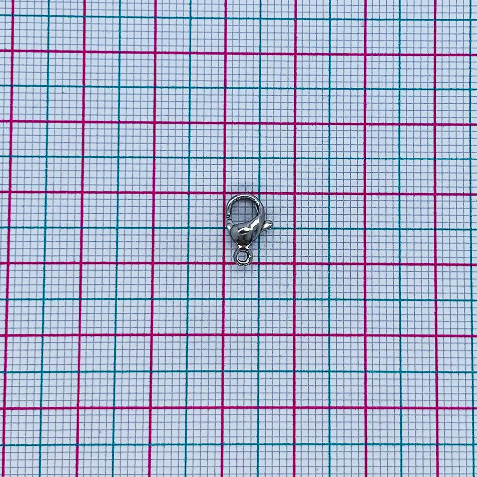Broche Pico Loro • Acero • 6x10 mm 2
