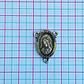 Centro para Rosario de la Virgen de Guadalupe • Zamak • 13x24 mm - Miniatura 2