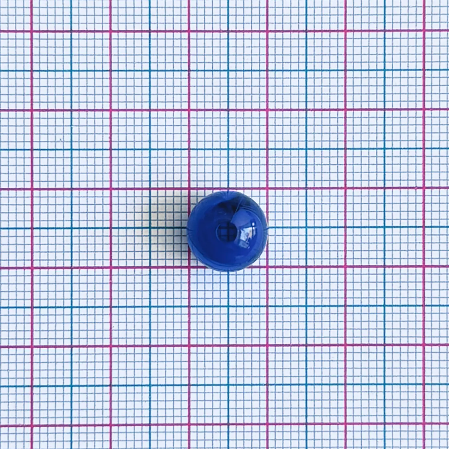 Separador Bola Hielo Azul • Plástica • 10 mm 2