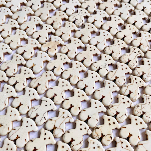 Pasador Oso Tous • Fósil • 15x20 mm