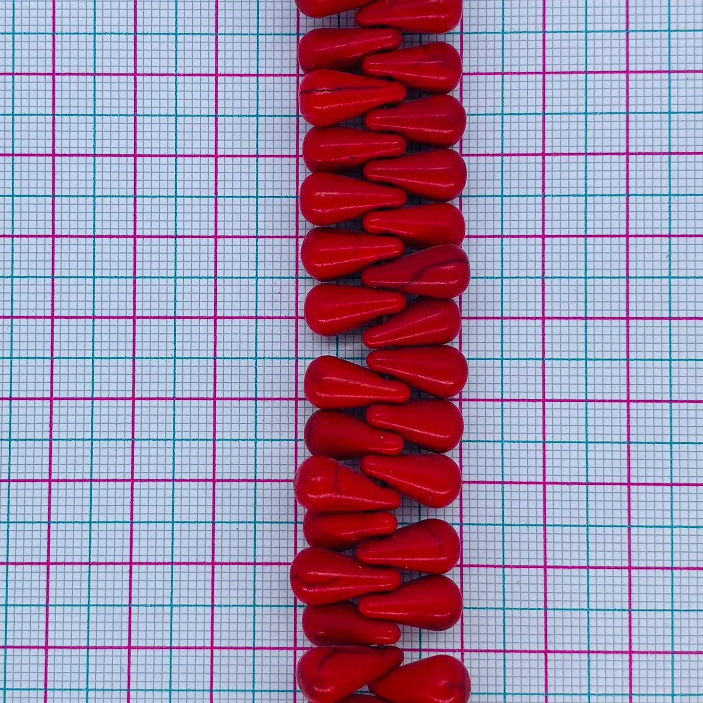Dije Gota • Fósil • 6x13 mm 2