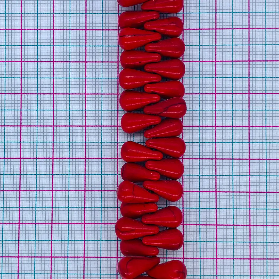 Dije Gota • Fósil • 6x13 mm 2