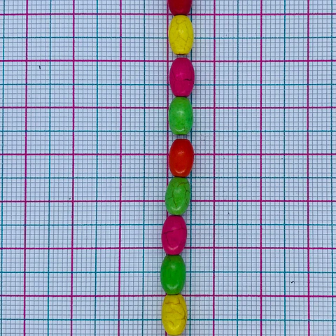 Separador Barril • Fósil • 6x8 mm