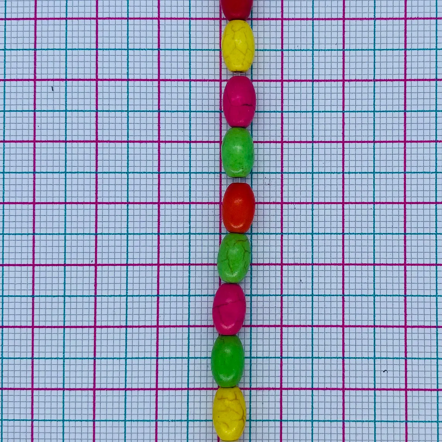 Separador Barril • Fósil • 6x8 mm 2