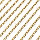 Cadena Barbada • Aluminio • 4 mm - thumbnail 1