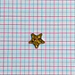 Herraje Topo Estrella • Baño de Oro • 19x19 mm - Miniatura 2
