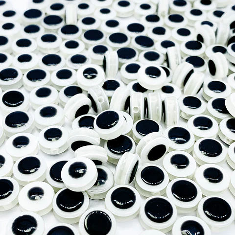 Separador Ojo Turco Plano • Acrílico • 10x10 mm