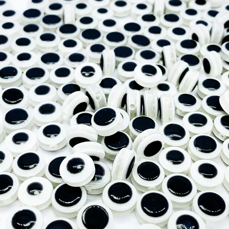 Separador Ojo Turco Plano • Acrílico • 10x10 mm 1