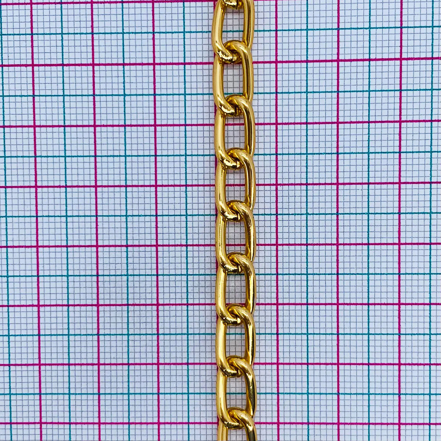 Cadena Forzada • Aluminio • 10x5 mm 2