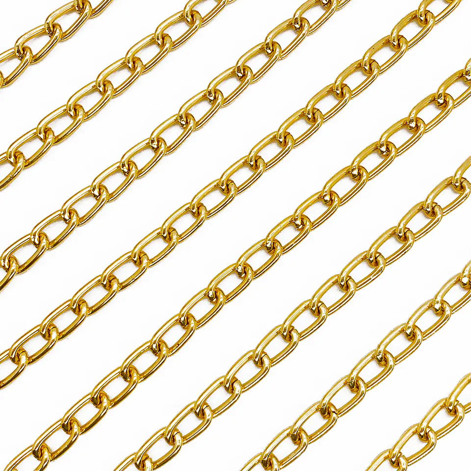 Cadena Forzada • Aluminio • 10x5 mm 1