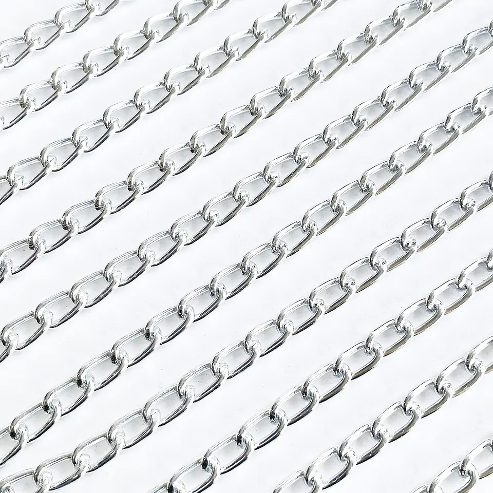Cadena Forzada • Aluminio • 10x5 mm 3