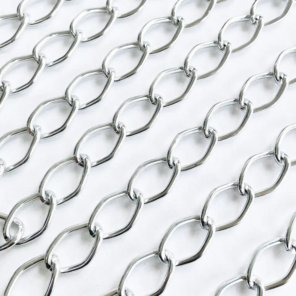Cadena Rombo • Aluminio • 20x10 mm 1