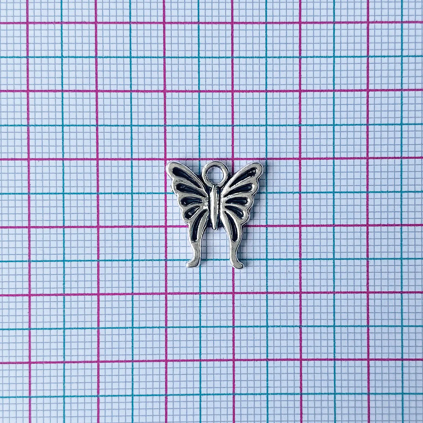 Dije Mariposa Silueta • Zamak • 16x15 mm 2