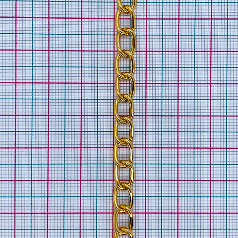 Cadena Barbada • Aluminio • 6 mm