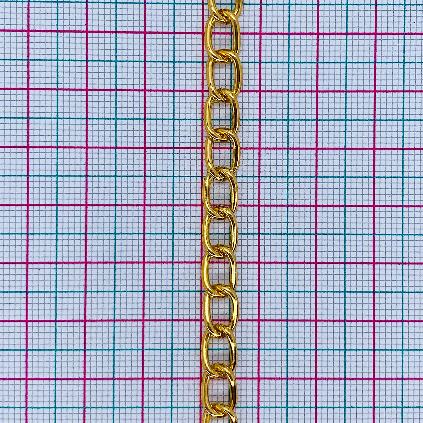 Cadena Barbada • Aluminio • 6 mm 2