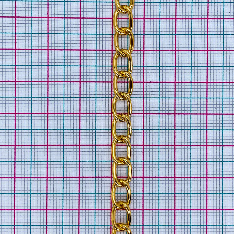 Cadena Barbada • Aluminio • 6 mm 2