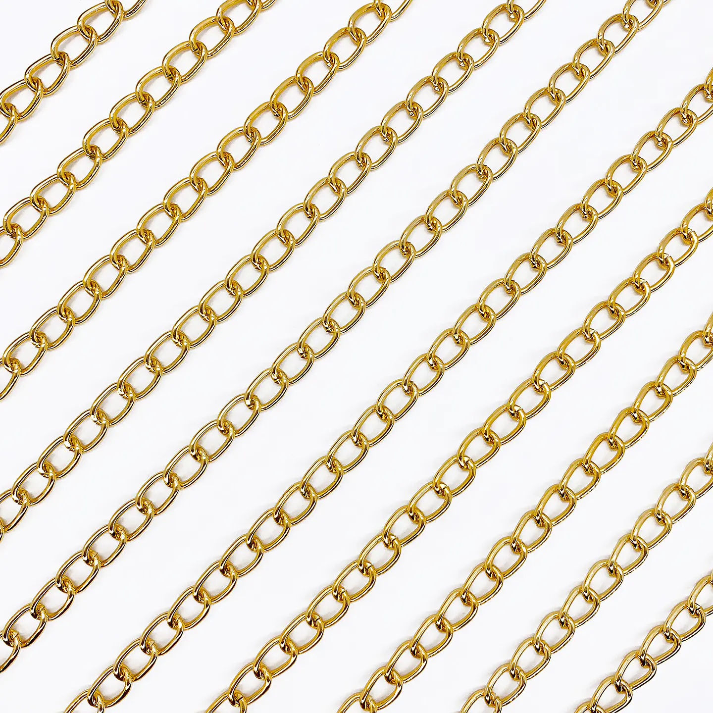 Cadena Barbada • Aluminio • 6 mm 1