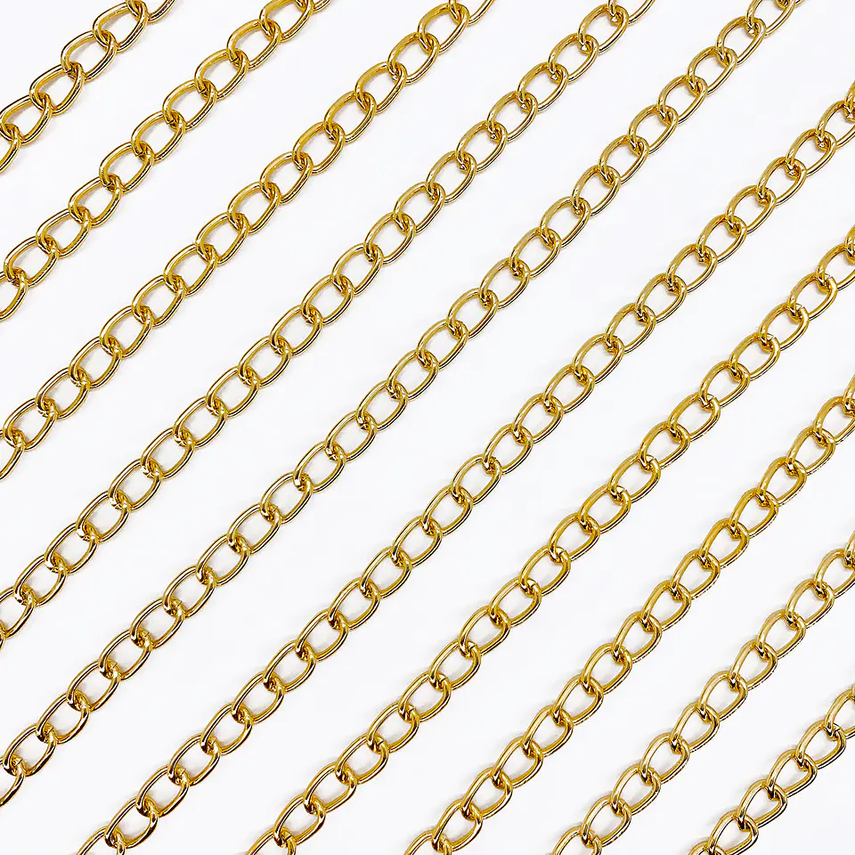 Cadena Barbada • Aluminio • 6 mm 1
