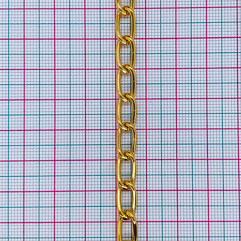Cadena Barbada • Aluminio • 7 mm