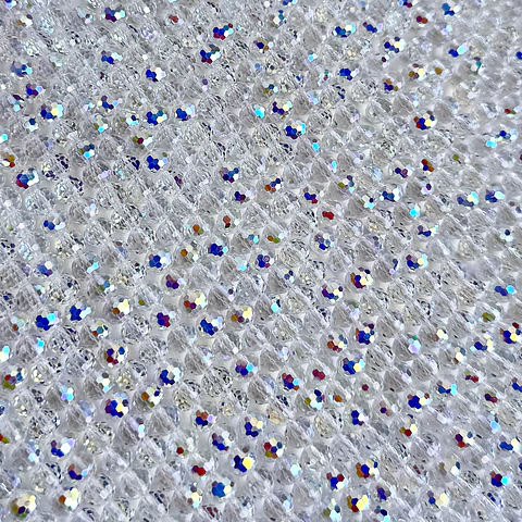 Separador Bola Mundo Brillo AB • Cristal • 6 mm